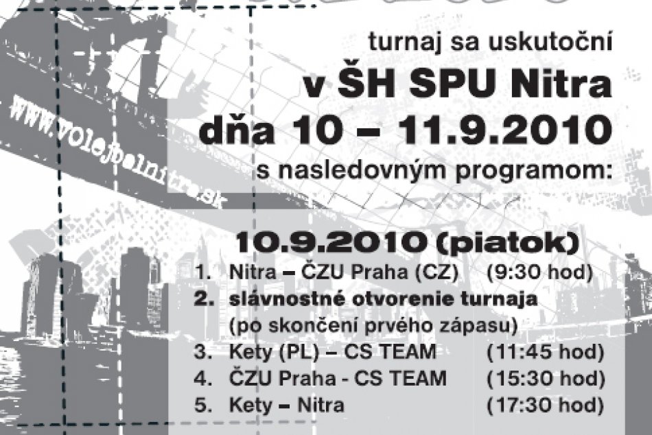 volej Pohár Rektora SPU